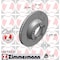 Zimmermann Rear Brake Rotor, 460158320 460158320 - alternate 1